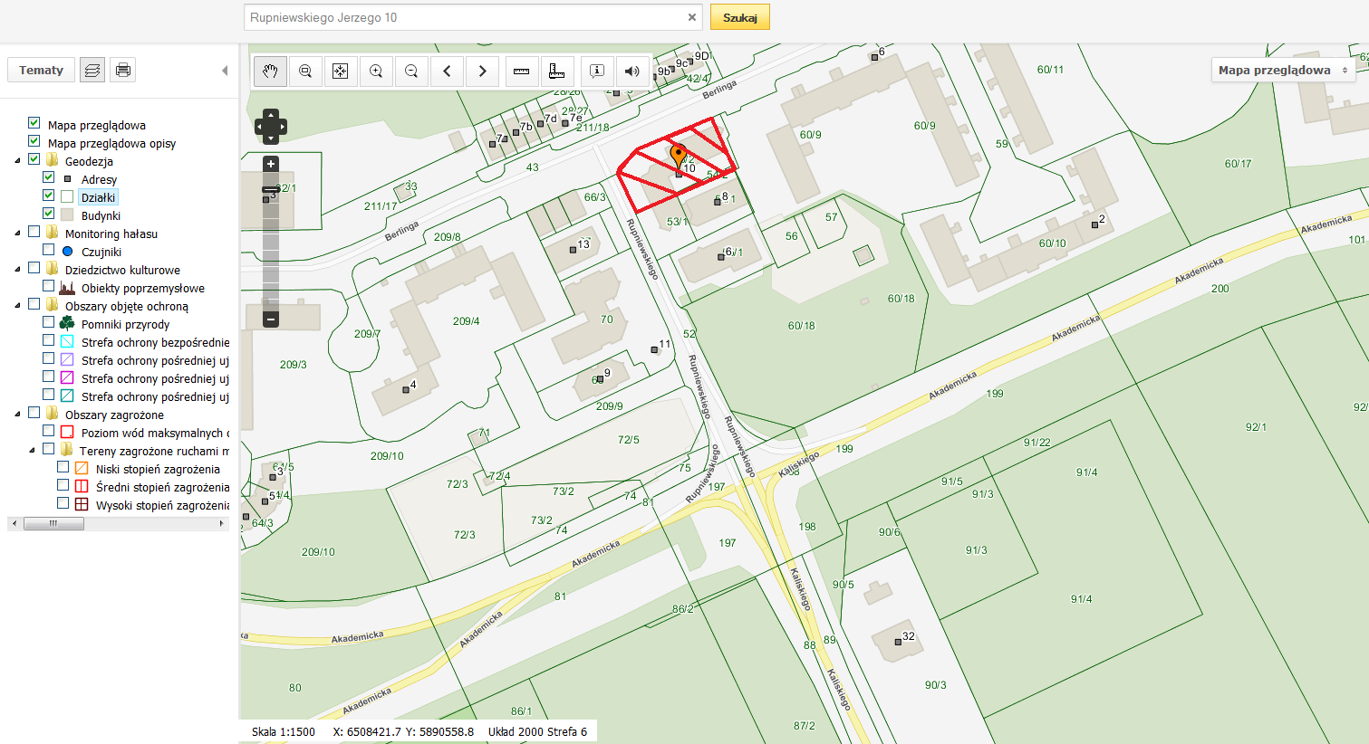 Mapa akustyczna jako źródło informacji w pracy rzeczoznawcy majątkowego s t r o n a 8 Rys.1.