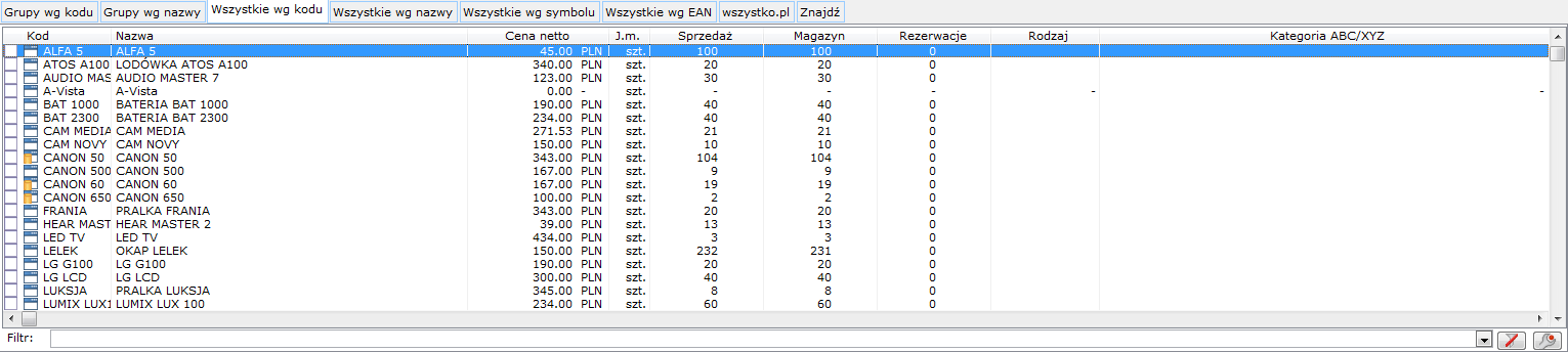 elementu dokumentu PODGLĄDU Oprócz wymienionych w powyższej tabeli skrótów klawiaturowych w systemie Comarch ERP XL działa również klawisz menu kontekstowego. 1.