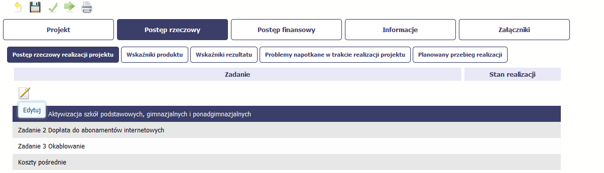 Wskaźniki produktu w zakładce tej wskazujesz liczbę wytworzonych produktów w odniesieniu do danego okresu rozliczeniowego.
