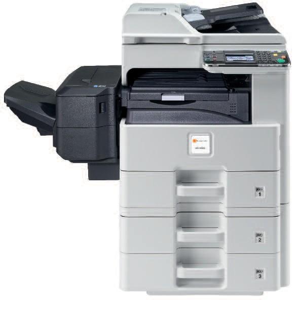 01 2011 DC 6025 P 6030 6520 6525 Inteligentna technologia perfekcyjne wydruki: 1 Wyposażenie standardowe: DC 6025P 1 /6025/6030 / DCC 6520/6525 z kasetą uniwersalną na 500 arkuszy oraz tacą ręczną na