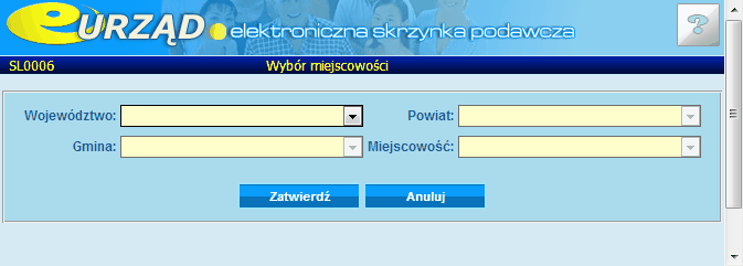 Aktywacja i konfiguracja konta użytkownika składającego formularz W polu "Typ interesanta" należy wybrać odpowiednio "osoba" bądź "organizacja".