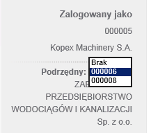 36 z 39 9 Dostęp do danych podmiotów powiązanych W przypadku kontrahentów instytucjonalnych (np.