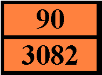 14.4 Grupa pakowania Grupa pakowania (UN) III 14.5 Zagrożenia dla środowiska Inne informacje: Brak dodatkowych informacji. 14.6 Szczególne środki ostrożności dla użytkownika 14.6.1. Transport lądowy Numer identyfikacyjny zagrożenia (nr Kemler) 90 Kod klasyfikacja (ADR) M6 Pomarańczowe tablice Kategoria tunelu Ograniczone ilości (ADR) Wyłączone ilości (ADR) E LQ07 E1 14.