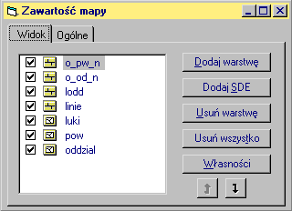 G. Omówienie prac urządzeniowych Klasyfikacja podział obiektów na klasy często stosuje się przy tworzeniu warstw i opisywaniu obiektów, np.