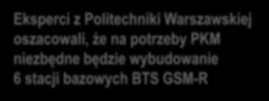 będzie wybudowanie 6 stacji bazowych BTS