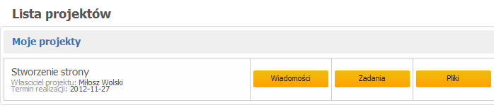 5. Gdy jakieś zadanie zostanie już wykonane, bądź nie jest potrzebne, można przenieść je do archiwum.