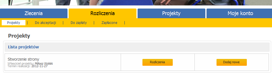 2. Kalendarz przedstawia i przypomina o ważnych terminach i zakończeniach list zadań, pojedynczych zadań oraz kroków milowych dla projektu do którego jest przypisany.