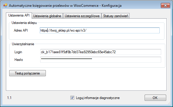 3. Naciśnij przycisk <Konfiguracja pluginów>. Widoczny w głównym menu aplikacji na zakładce Moje rachunki. 4. Zaznacz pozycję Autoksięgowanie w WooCommerce z listy dostępnych rozszerzeń. 5.