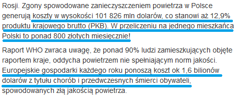 Koszty? Jakie koszty?