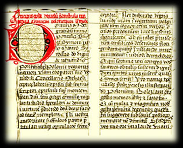 Kronika polska, najstarszy zachowany rękopis, tzw.