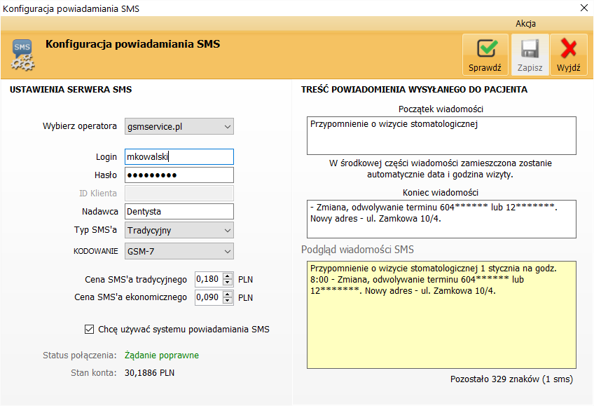 Konfiguracja programu 2.4.10.