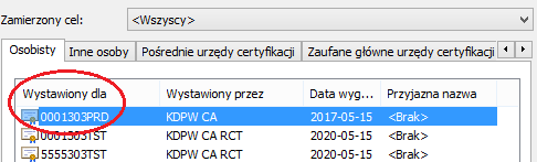 Dostęp do systemu Przed przystąpieniem do odnawiania certyfikatu do Systemu Wymiany Informacji należy wykonać następujące kroki: 1.