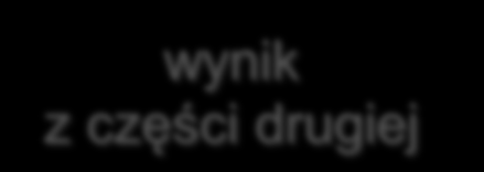 Informacja o wynikach sprawdzianu Wyniki sprawdzianu (wyrażone w procentach) wynik (ogólny) z części pierwszej wynik z części drugiej wynik (szczegółowy) z języka polskiego wynik