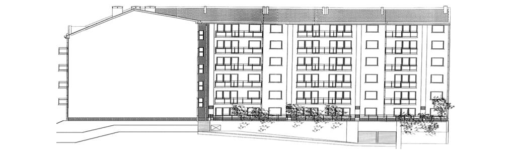 Metody i podstawy obliczania planowanych kosztów robót budowlanych BUDYNEK MIESZKALNY 57-RODZINNY Z USŁUGAMI, W ZABUDOWIE ZWARTEJ AK27 IWNB ORGBUD-SERWIS Malowanie Posadzki Stolarka Elewacje - farbą