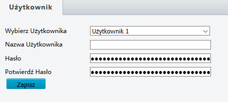 Zarządzanie użytkownikami Dodawanie użytkownika Istnieją dwa typy użytkowników w systemie: Administrator: nazwa użytkownika Admin w instrukcji.