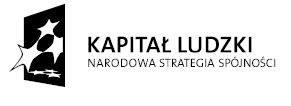 Projekt pn. Aktywizacja bezrobotnych kluczem do zatrudnienia realizowany w ramach poddziałania 6.1.3 Programu Operacyjnego Kapitał Ludzki Przasnysz dn. 06.06.2014r.