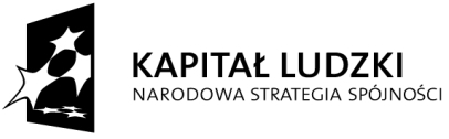 Regulamin uczestnictwa w projekcie Jedź po pracę realizowanego w ramach Programu Operacyjnego Kapitał Ludzki współfinansowanego ze środków Europejskiego Funduszu Społecznego, Priorytet VI Rynek pracy