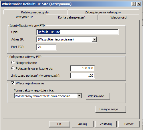Windows Server 2008 Standard Str. 11 Ćwiczenia. Opr.