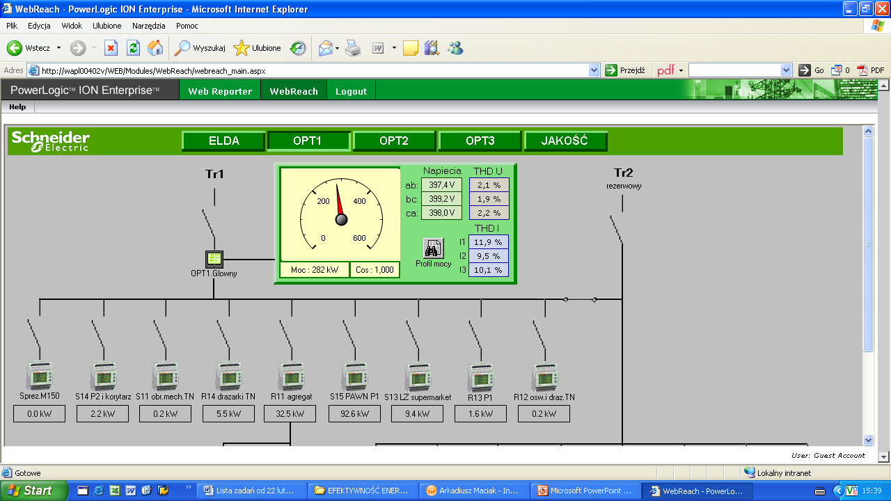 System monitoringu