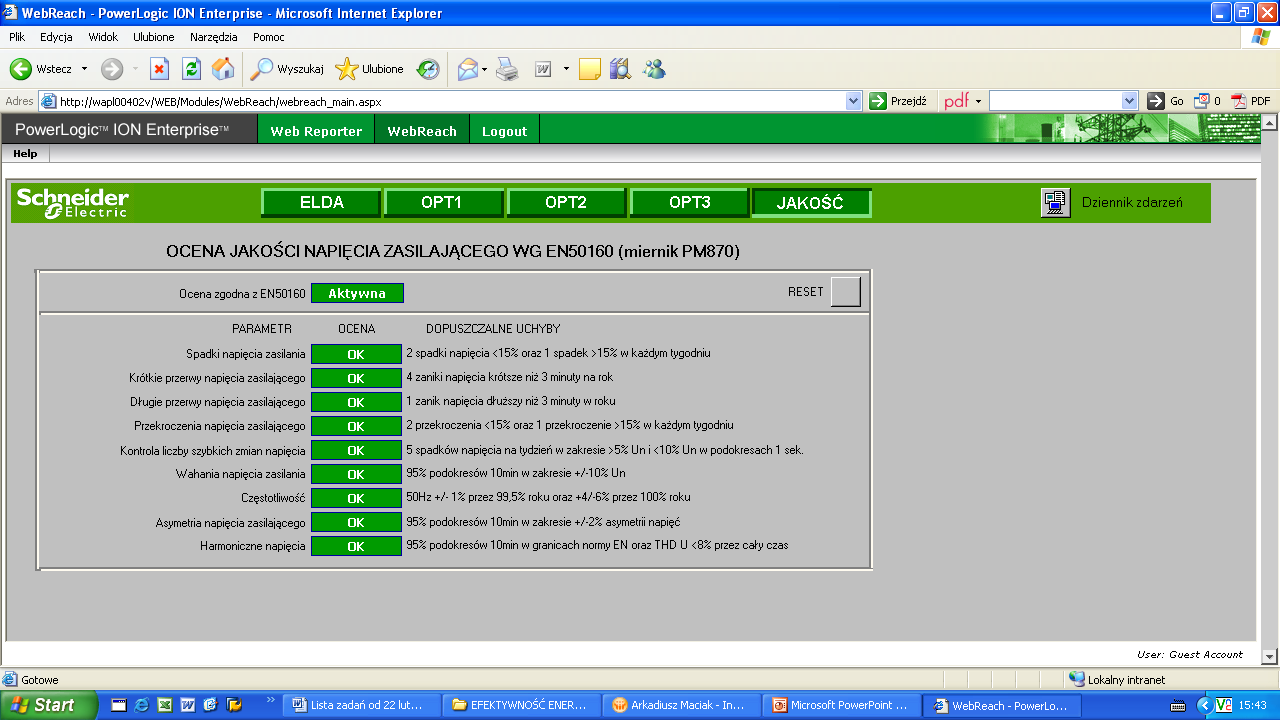 System monitoringu