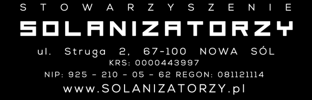 STATUT STOWARZYSZENIA SOLANIZATORZY ROZDZIAŁ 1: POSTANOWIENIA OGÓLNE 1 1.