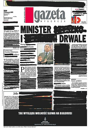 Wolność Słowa na Białorusi