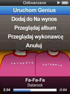 3 Za pomocą kółka wybierz ocenę (reprezentowaną przez gwiazdki). Uwaga: Nie można oceniać podcastów wideo.