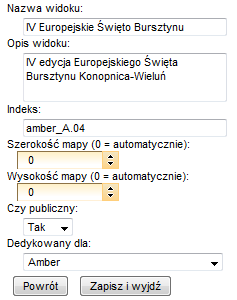 Bezpośredni link do widoku Zaznaczenie