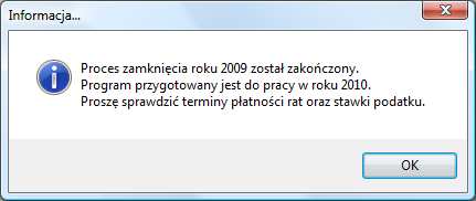 3 S t r o n a O t w a r c i e r o k u w s y s t e m i e P o s e s j a natomiast gdy kontrole nie ujawnią żadnych błędów pojawi się okno gdzie w polu Rodzaj podatku podpowiada się Łącznie nieruchomość