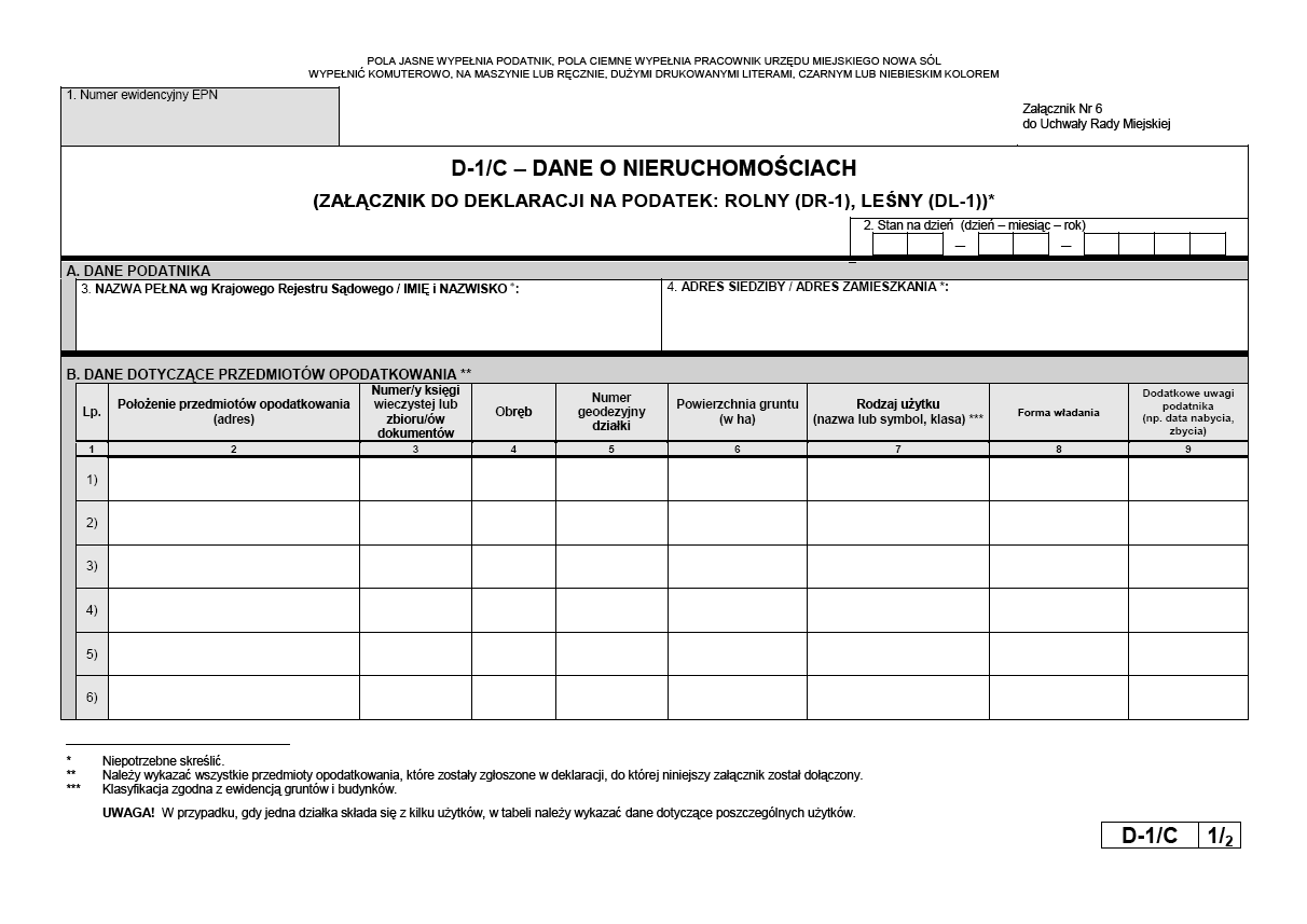 Dziennik Urzędowy Województwa Lubuskiego 20 Poz.