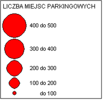 Oferowana liczba miejsc dla samochodów OK. 4,8 TYS.