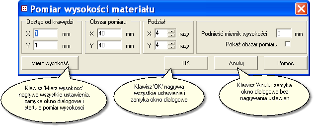 Jechać 39 6.5 Pomiar wysokości rysunku Aby z plików typu Hpgl utworzyćpliki typu 3D, trzeba podzielićrysunek na małe wektory, następnie wymierzyć wysokość tych wektorów na początkach i na końcach.