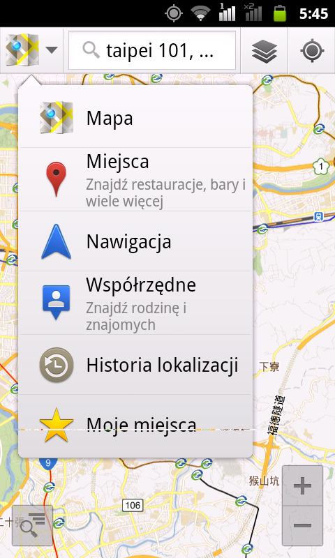 innych lub edytuj ustawienia prywatności. Dodaj znajomych 1. Wybierz Szuflada aplikacji > Szerokość geograficzna. 2.