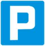 2) Parking (D-18) lub Parking zadaszony (D-18b) z tabliczką T-29 miejsce przeznaczone do postoju pojazdów samochodowych inwalidów oraz osób przewoŝących inwalidów, posiadających kartę parkingową.