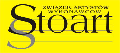 Polskich (SFP) Związek Polskich Artystów Fotografików (ZPAF) Związek Artystów Wykonawców STOART Stowarzyszenie Zbiorowego Zarządzania Prawami Autorskimi Twórców Dzieł Naukowych i