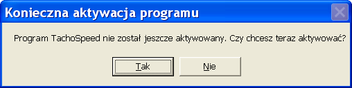 Jeżeli numer seryjny nie zostanie wpisany, program uruchomi się w wersji DEMO. 2.1.3.