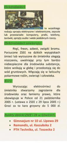 dla Seniora dla społeczności lokalnej 50+ W ramach działań ekologicznych, 5 listopada 2011, w sobotnie przedpołudnie miało miejsce bardzo miłe wydarzenie szkolne.