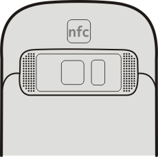 Łączność 123 Technologii NFC można używać, gdy ekran telefonu jest włączony. Aby uzyskać więcej informacji, zapoznaj się z instruktażowymi filmami na temat technologii NFC w Twoim telefonie.