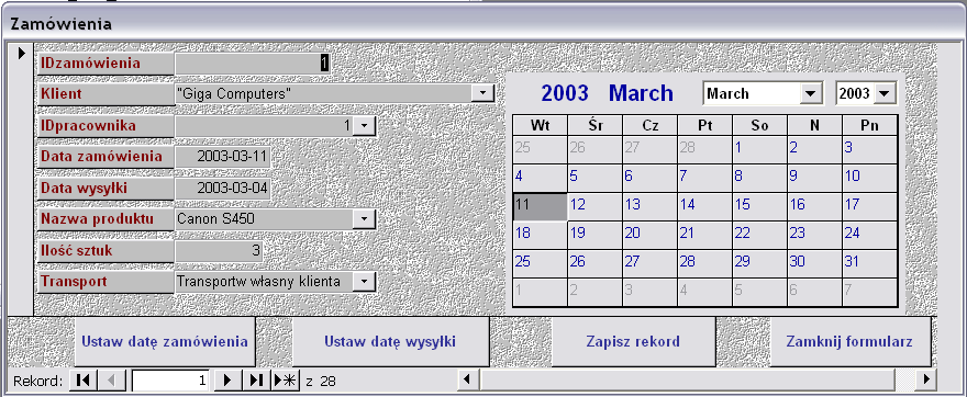 Makra Access 2003 wg WSiP Wyszukiwanie, selekcjonowanie i gromadzenie informacji Ewa Mirecka Makra pozwalają na zautomatyzowanie często powtarzających się czynności. Opierają się na akcjach np.