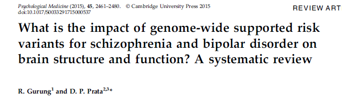 GWAS (SCH i CHAD) allel ryzyka a wyniki badań MRI (40 prac) ( ANK3, CACNA1C, MHC, TCF4, NRGN, DGKH, PBRMI, NCAN, ZNF804) Struktura: istota biała: objętość ( CACNA1C, ZNF804), istota szara- objętość