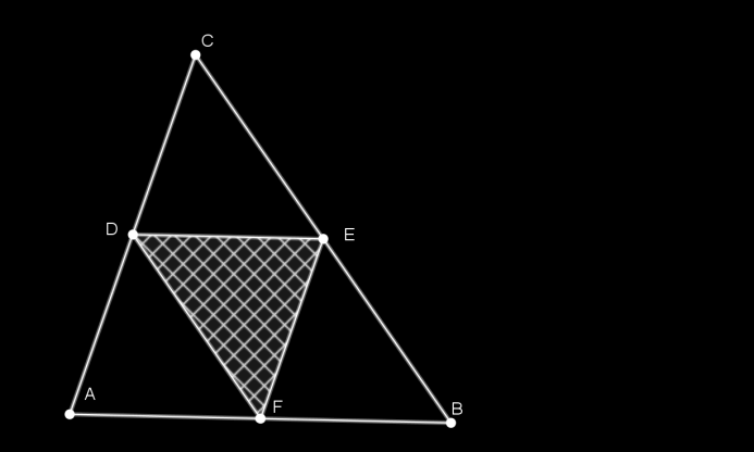 Zadanie 4: Uzasadnij podobieństwo trójkątów DBE~ ABC. Oblicz skalę podobieństwa. Oblicz obwód trójkąta ABC.