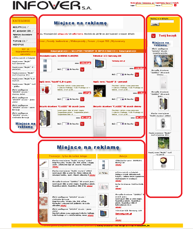Po kliknięciu Moduły w menu panelu administracyjnego pojawia się strona z wszystkimi modułami, które są widoczne na stronie głównej portalu.