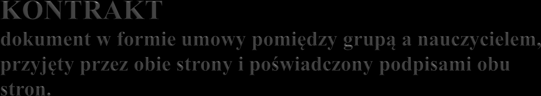 Powinien zawierać: Uzgodniony przez obie strony opis projektu. Sugerowane źródła informacji.