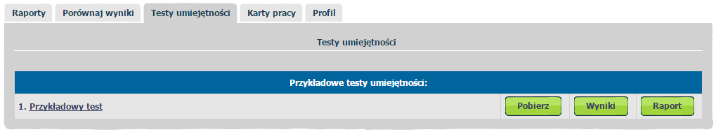 3.2.3. Porównywanie wyników Zakładka Porównaj wyniki umożliwia porównanie wyników klasy nauczyciela z wynikami uzyskanymi przez wszystkie klasy w module Gra edukacyjna z uwzględnieniem wybranego działu.