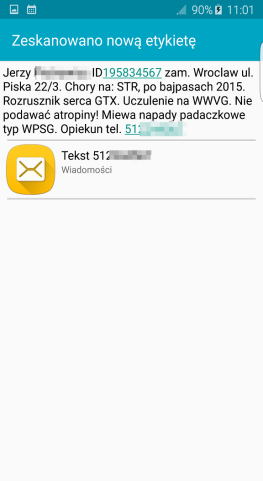WARIANT A - Na ulicy upada człowiek. Jest nieprzytomny. Ktoś dzwoni po pogotowie.