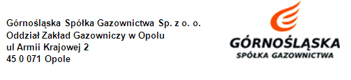 6. Stan zaopatrzenia gminy w gaz 6.1. Stan obecny Dystrybucją gazu ziemnego gazociągami średniego i niskiego ciśnienia na terenie Gminy Krapkowice zajmuje się Górnośląska Spółka Gazownictwa Sp. z o.