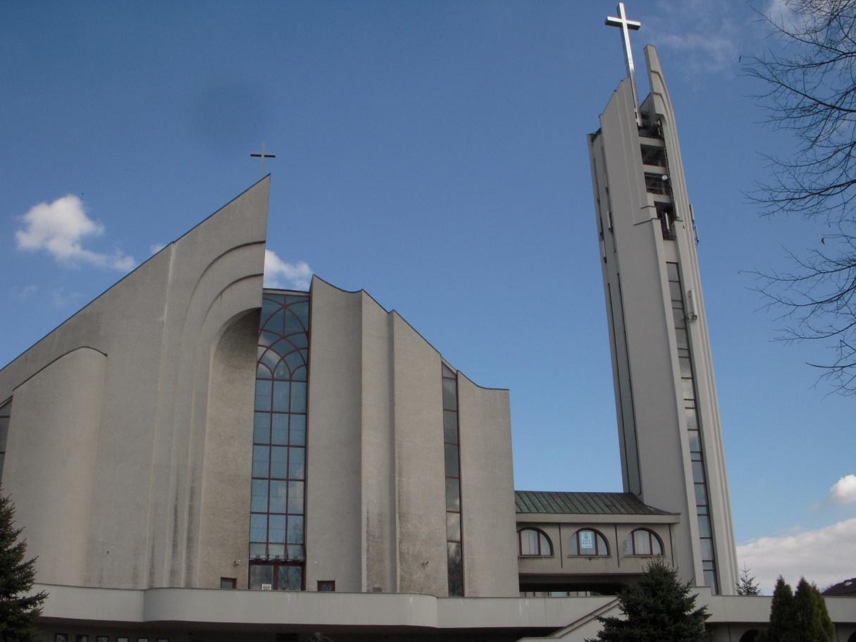 1 Kościół pw. Miłosierdzia Bożego Parafia Miłosierdzia Bożego w Krakowie, os. Na Wzgórzach jest jedną z siedmiu parafii na terenie Nowej Huty.