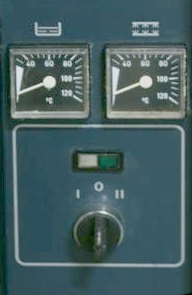 PANEL STEROWANIA: SERIA WT60 ; D480; B A H E D F C A temperatura wody w komorze myjacej B temperatura wody w bojlerze C krótki cykl mycia D