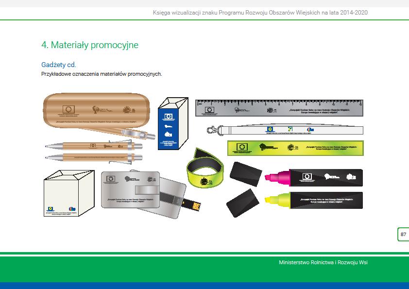 Materiały promocyjne -