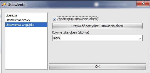 4. Ponownie uruchamiamy aplikację, a następnie logujemy się na użytkownika ( testowy ) podając (uwaga!) hasło dla konta administratora aplikacji. 5.